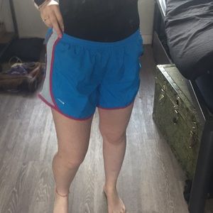 Blue nikes perfect condition